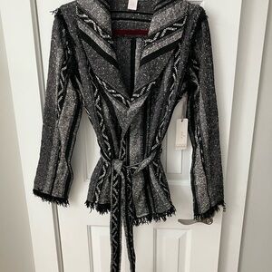 Stylish Black and White Women's Jacket